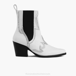 Frauen Thursday Boots Weiß Symbol Schuhe T6D6441