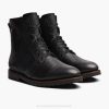 Männer Thursday Boots Schwarz Casa Moto Schuhe T6D621