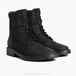 Männer Thursday Boots schwarz matt Casa Moto Schuhe T6D620