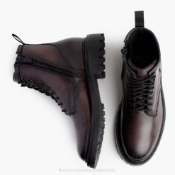 Männer Thursday Boots Schwarzkirsche Stampfer Schuhe T6D656